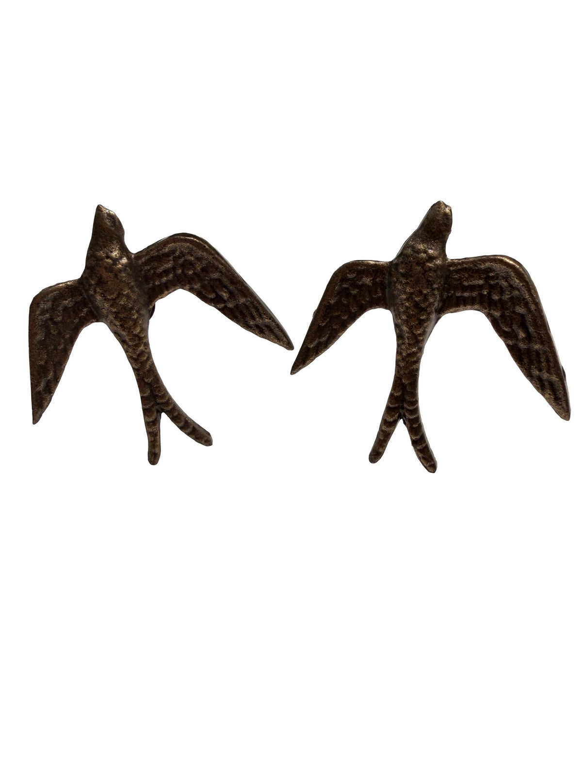 Cast Iron Swallow Bird Knob | Rustic Farmhouse Cabinet Drawer Pull