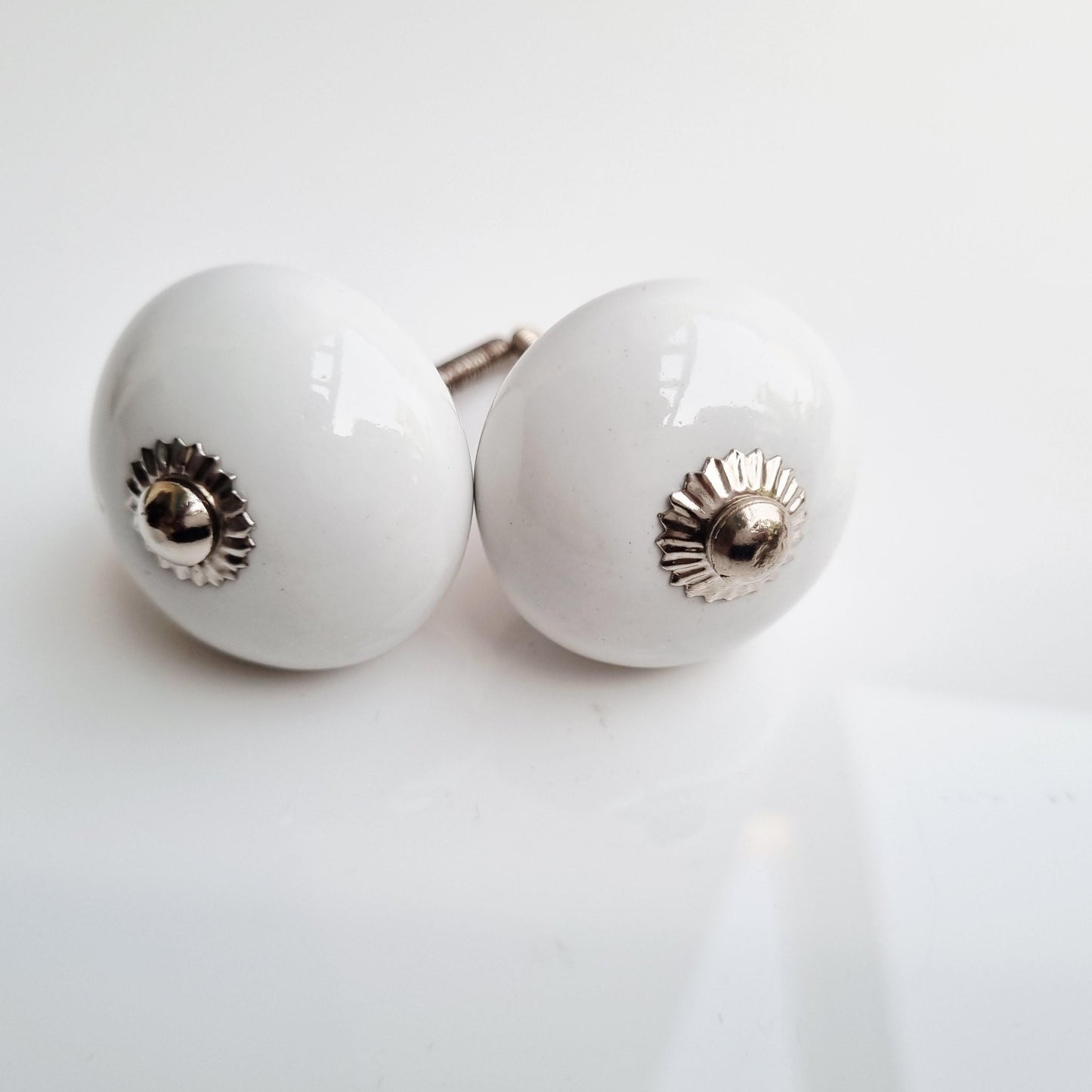 Modern Ceramic Knobs, 1.5 inch