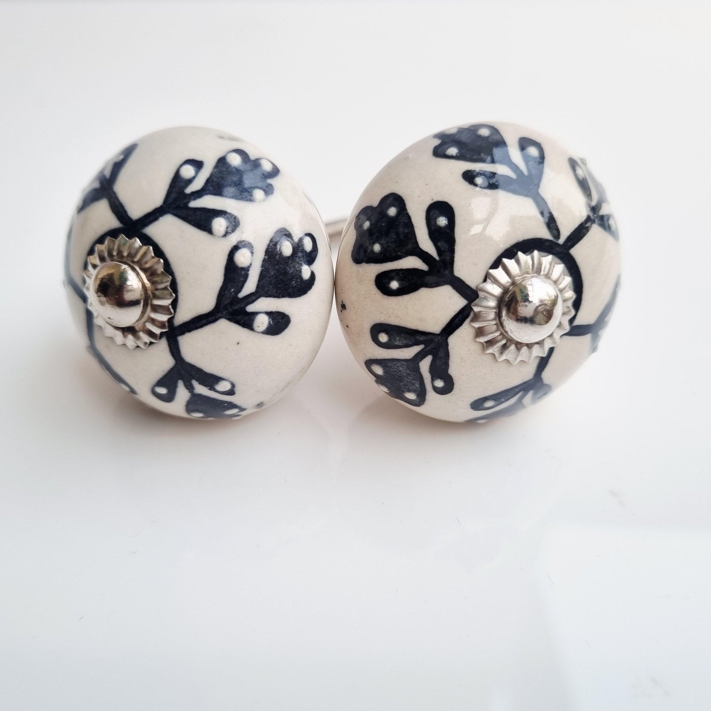 Modern Ceramic Knobs, 1.5 inch