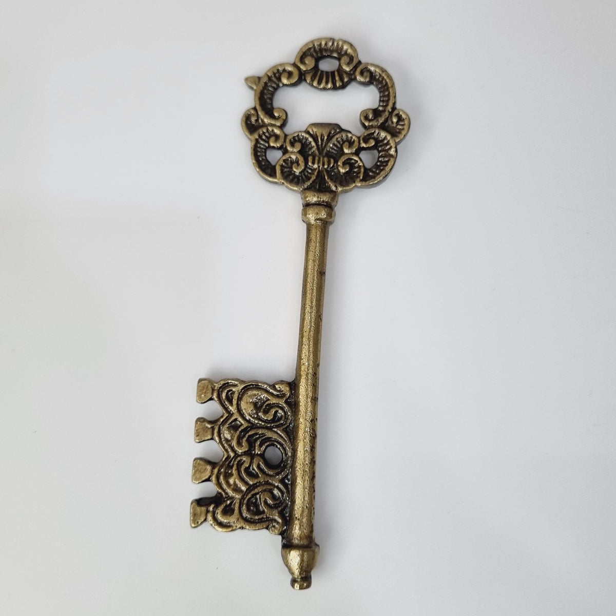 Vintage-Style Cast Iron Skeleton Key Bottle Opener