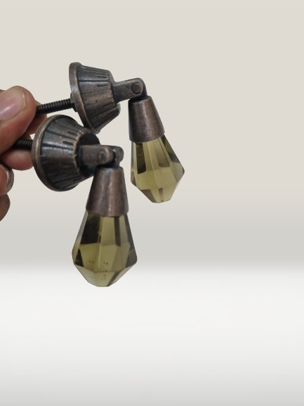 Glass Drop Knobs