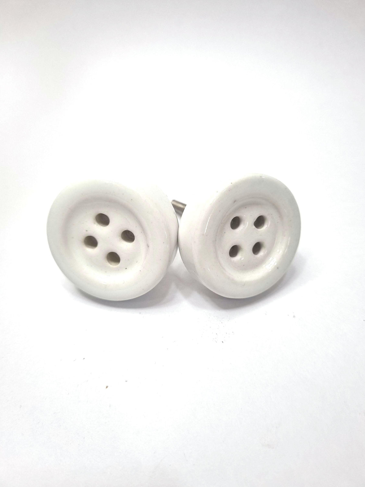 Colorful Glass Button Knobs Set