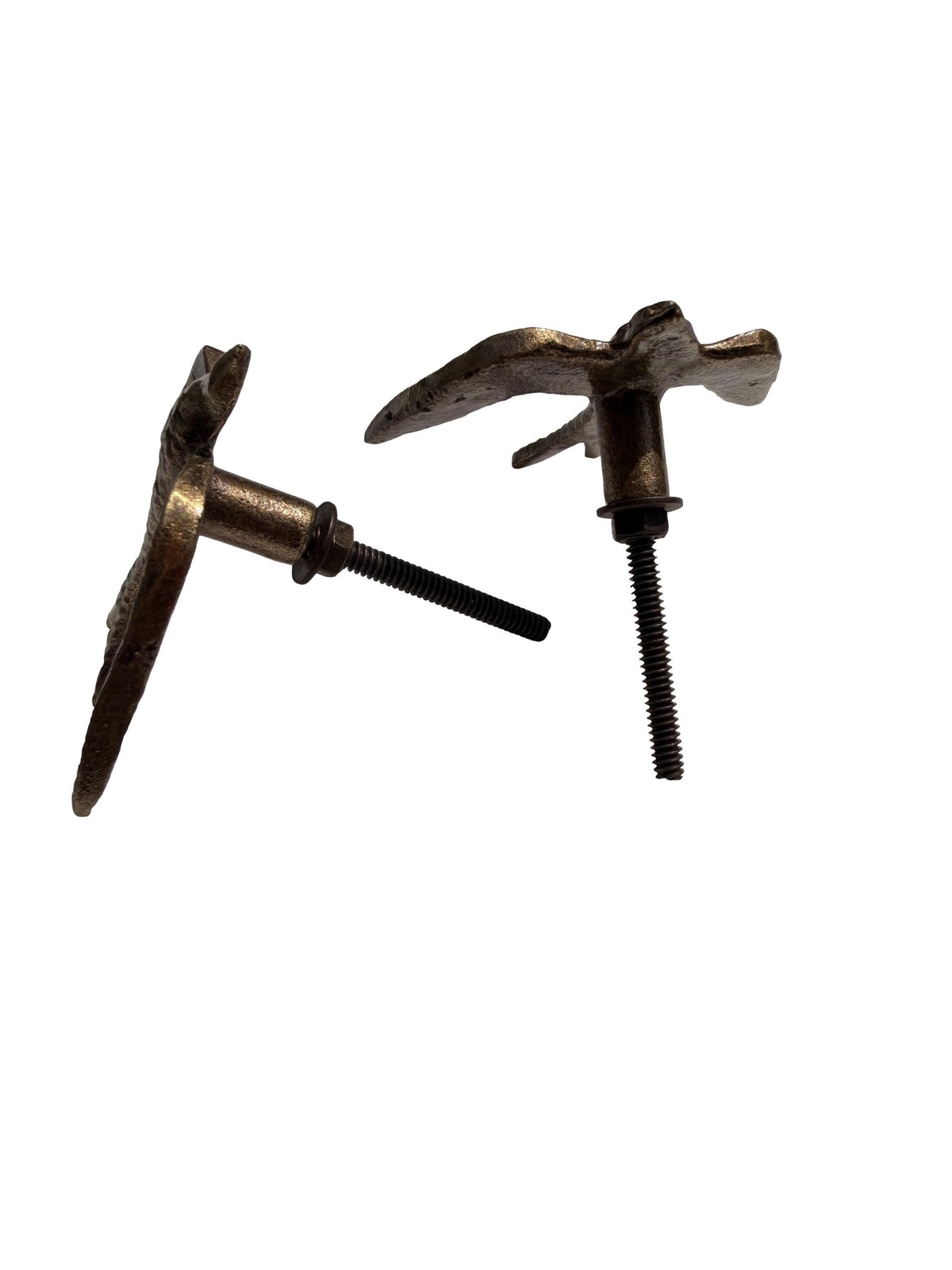 Cast Iron Swallow Bird Knob | Rustic Farmhouse Cabinet Drawer Pull