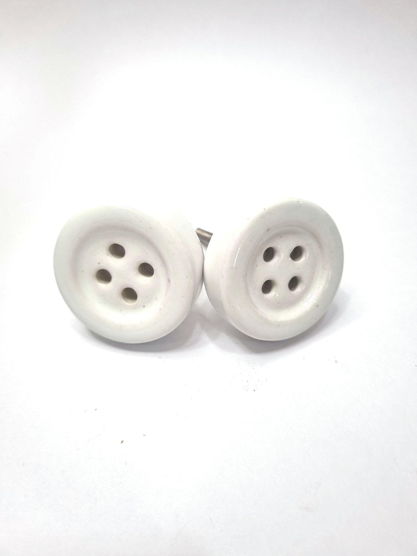 Colorful Glass Button Knobs Set