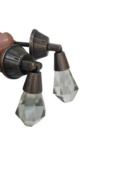 Glass Drop Knobs