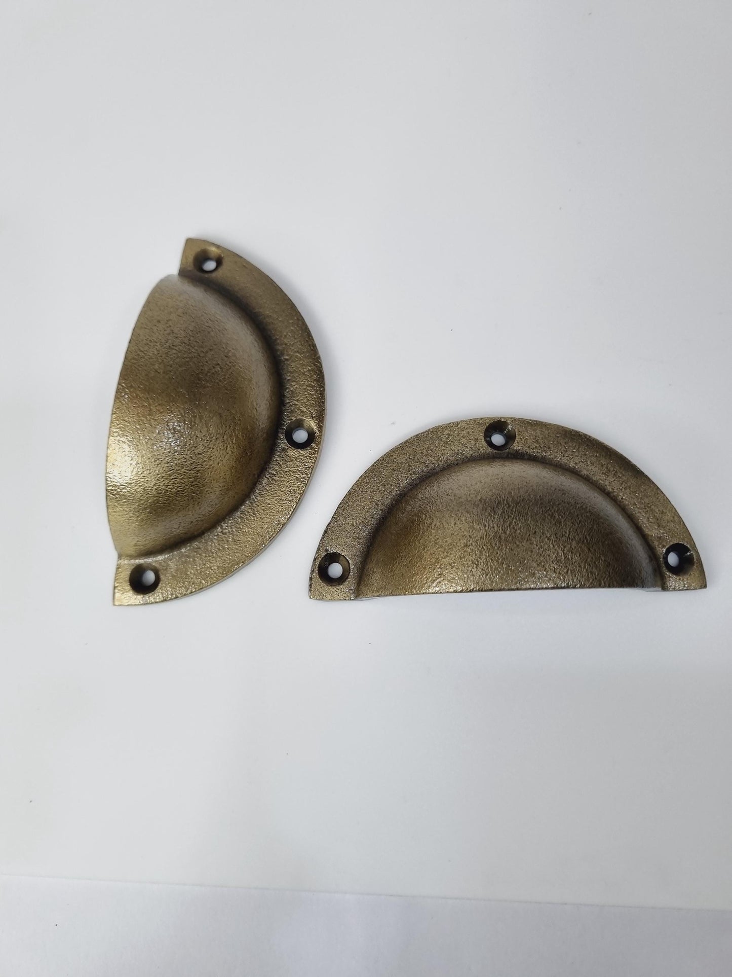 Vintage Cast Iron Cupboard Handles – Rustic, Durable Hardware for Cabinets & Drawers