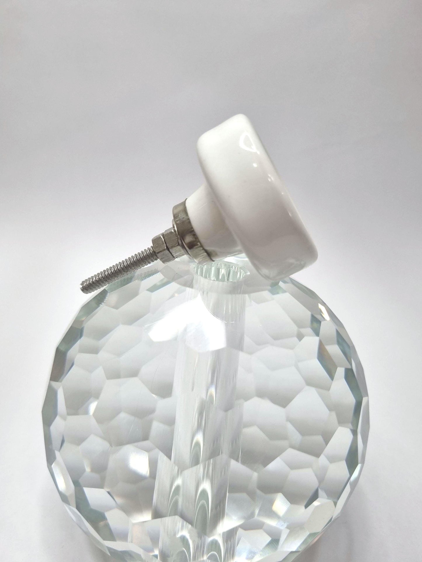 Colorful Glass Button Knobs Set