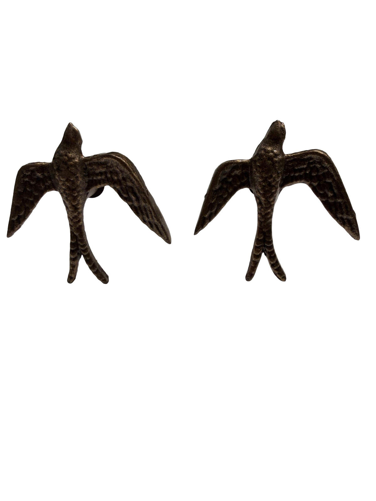 Cast Iron Swallow Bird Knob | Rustic Farmhouse Cabinet Drawer Pull